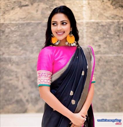 Amala Paul Stills at Baskar Oru Rascal Audio Launch