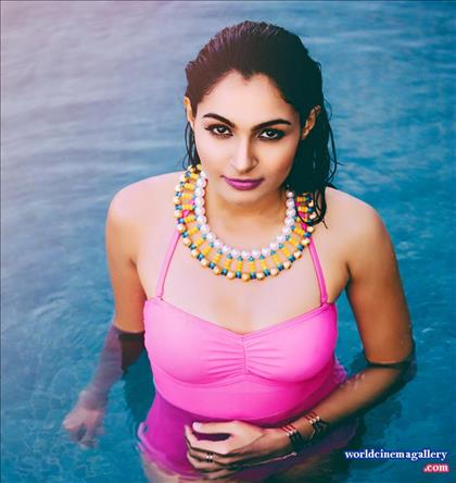 Andrea Jeremiah photoshoot for JFW Magazine