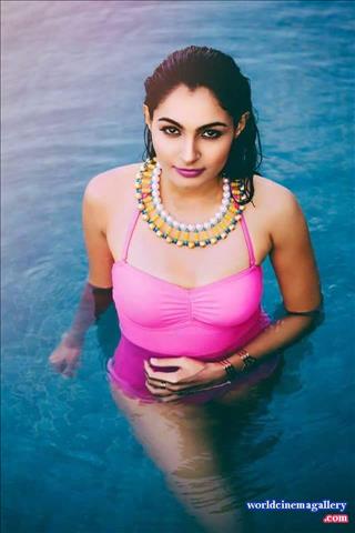 Andrea Jeremiah photoshoot for JFW Magazine