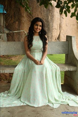 Anupama Latest Photoshoot stills in Green dress
