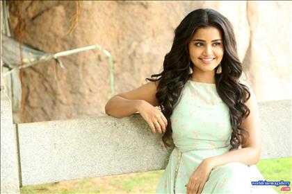 Anupama Latest Photoshoot stills in Green dress