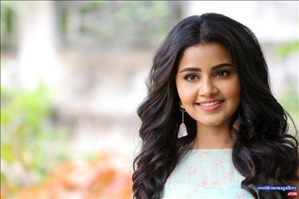 Anupama Latest Photoshoot stills in Green dress