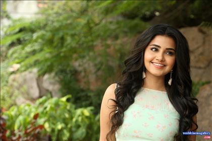 Anupama Latest Photoshoot stills in Green dress