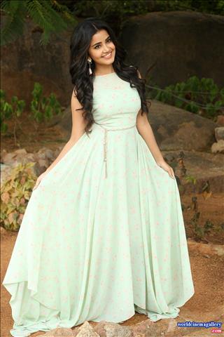 Anupama Latest Photoshoot stills in Green dress