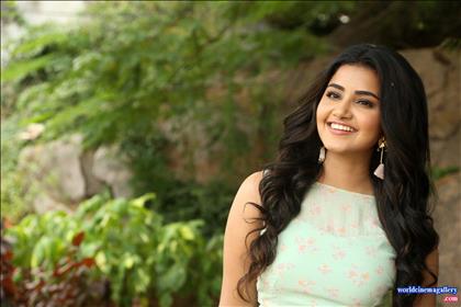 Anupama Latest Photoshoot stills in Green dress