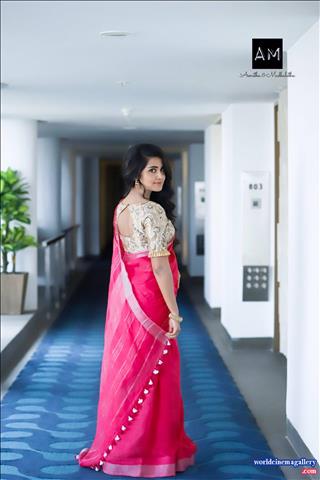 Anupama Latest Photoshoot stills in Red Dress