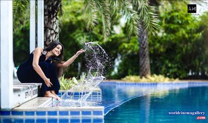 Anupama Latest Photoshoot stills in Red Dress