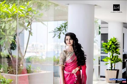 Anupama Latest Photoshoot stills in Red Dress