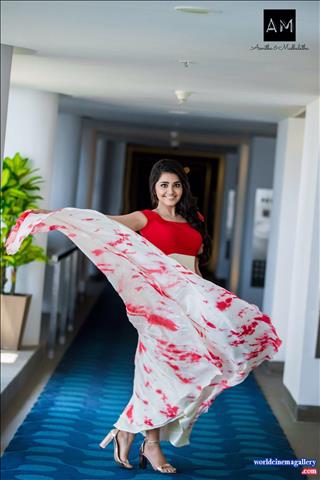 Anupama Latest Photoshoot stills in Red Dress