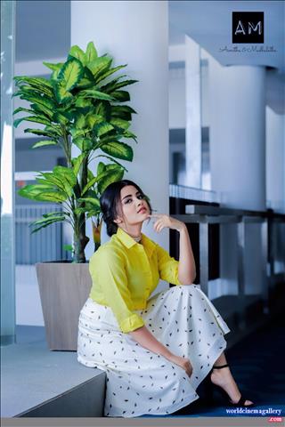 Anupama Latest Photoshoot stills in Red Dress