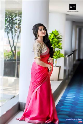 Anupama Latest Photoshoot stills in Red Dress