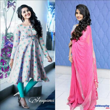 Anupama Parameshwaran Latest Photoshoot  in White Dress