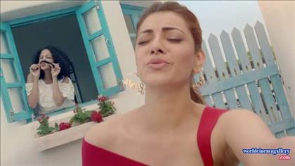 Kajal Aggarwal at Poorvika mobile campaign shoot