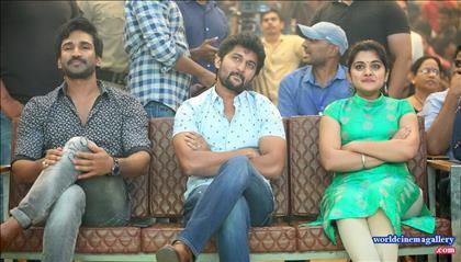 Nivetha Thomas Stills at Ninnu Kori Blockbuster Celebrations