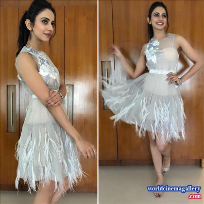Rakul Preet Singh Stills at Aiyaary Trailer Promotion - World Cinema Gallery