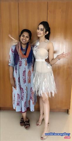 Rakul Preet Singh Stills at Aiyaary Trailer Promotion - World Cinema Gallery