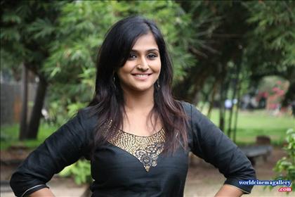 Remya Nambeesan Stills at Sathya Movie Success Meet