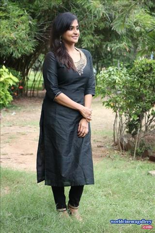 Remya Nambeesan Stills at Sathya Movie Success Meet