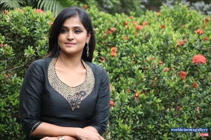 Remya Nambeesan Stills at Sathya Movie Success Meet