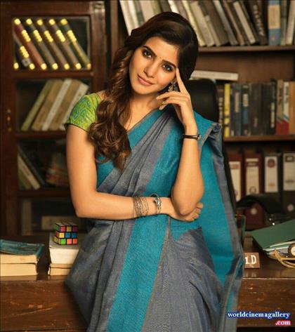 Samantha at Irumbu Thirai first look stills2