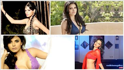Sherlyn Chopra Hot Bikini Stills