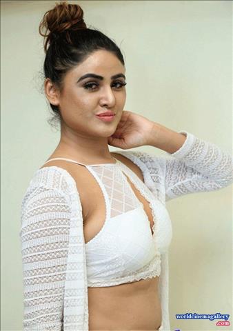 Sony Charishta Hot White Dress at Jhalak Wedding and Lifestyle Show