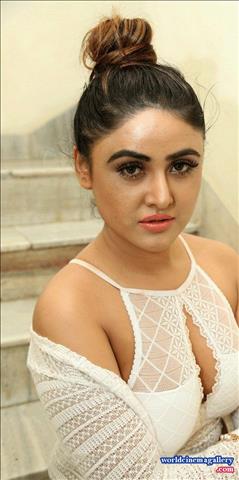 Sony Charishta Hot White Dress at Jhalak Wedding and Lifestyle Show