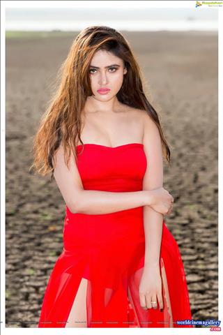 Sony Charishta latest Hot Red Dress Photoshoot Stills