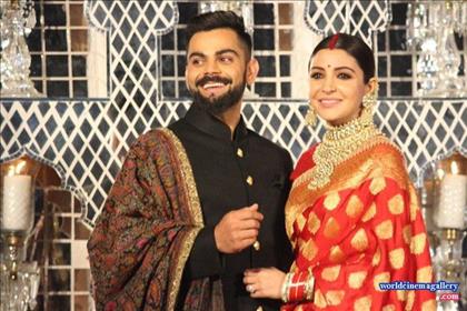 Virat Kohli with Anushka Sharma Marriage Photo Album