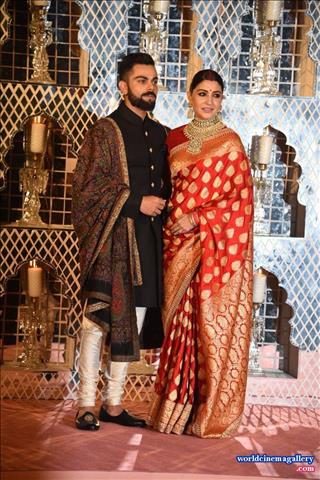 Virat Kohli with Anushka Sharma Marriage Photo Album