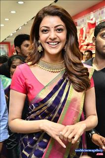 Kajal Agarwal At The Chennai Shopping Mall