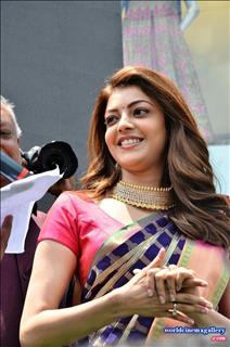 Kajal Agarwal At The Chennai Shopping Mall