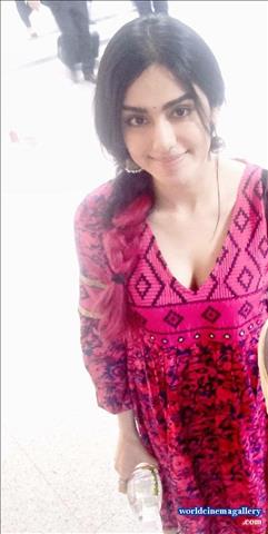 Adah Sharma latest Saree stills 