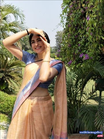 Adah Sharma latest Saree stills 