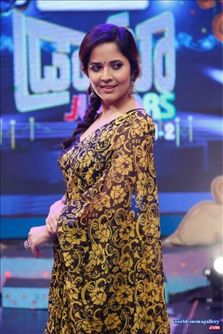 Anchor Anasuya stills from Jabardasth TV show