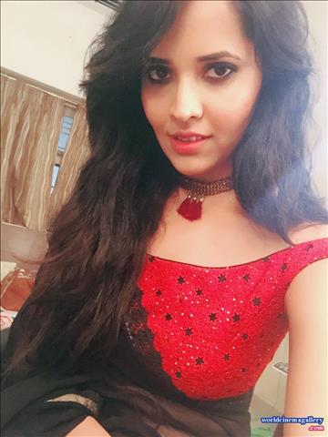 Anchor Anasuya stills from Jabardasth TV show