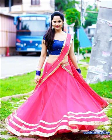 Anchor Anasuya stills from Jabardasth TV show