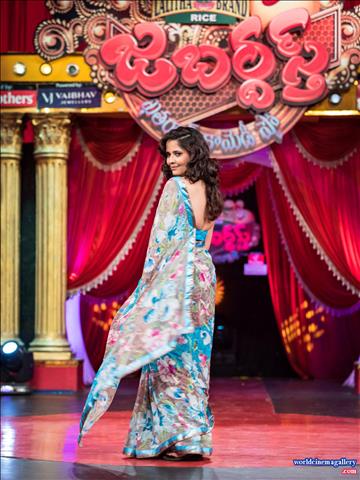 Anchor Anasuya stills from Jabardasth TV show