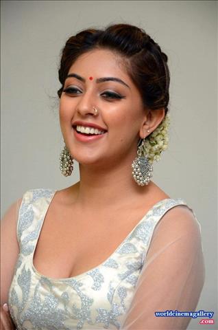 Anu Emmanuel at Kittu Unnadu Jagratha Gummadikaya movie Press meet
