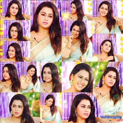 Diana Champika cute stills at Annadurai Audio launch