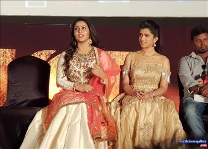 Diana Champika cute stills at Annadurai Audio launch