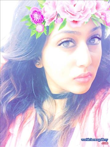 Diana Champika cute stills at Annadurai Audio launch