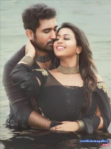 Diana Champika cute stills at Annadurai Audio launch