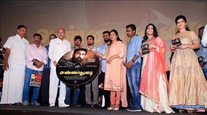 Diana Champika cute stills at Annadurai Audio launch