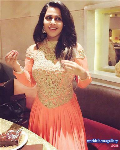 Diana Champika cute stills at Annadurai Audio launch