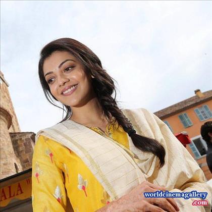 Kajal Aggarwal latest shooting spot  stills from Paris Paris