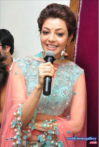 Kajal Aggarwal Stills at Mugdha Art Studio