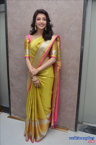 Kajal Aggarwal Stills from Trisha Designer Store Launch In Banjara Hills 