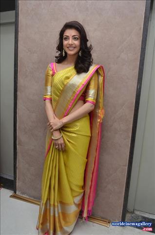 Kajal Aggarwal Stills from Trisha Designer Store Launch In Banjara Hills 