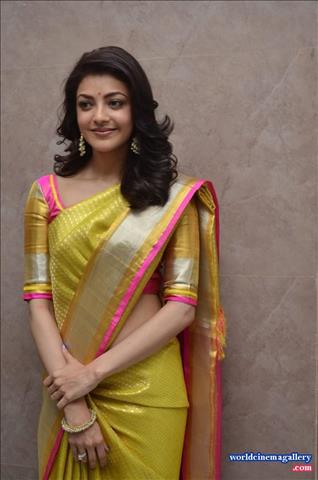 Kajal Aggarwal Stills from Trisha Designer Store Launch In Banjara Hills 